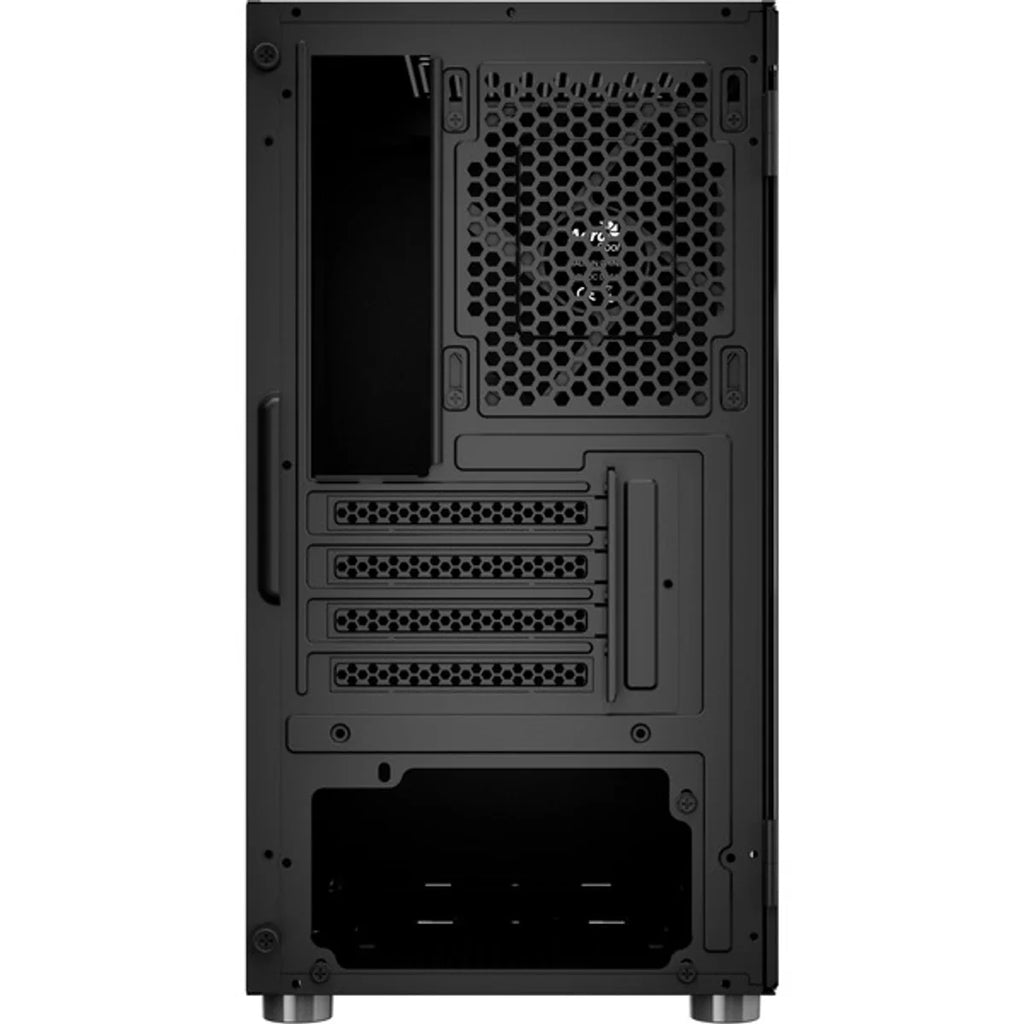 Aerocool CS-111-G-BK-v1 (Noir, verre trempé) — vue 3