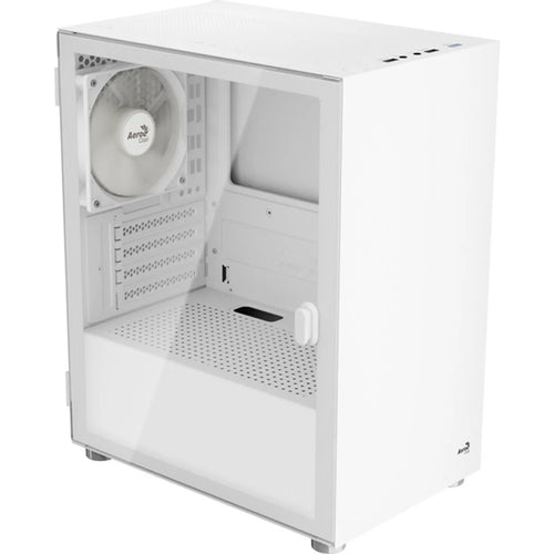 Aerocool CS-111-G-WT-v1 (Blanc, verre trempé) — vue principale