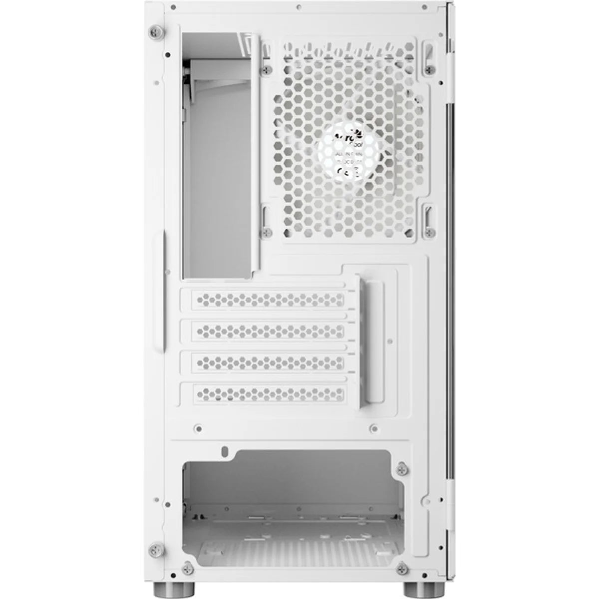 Aerocool CS-111-G-WT-v1 (Blanc, verre trempé) — vue 3
