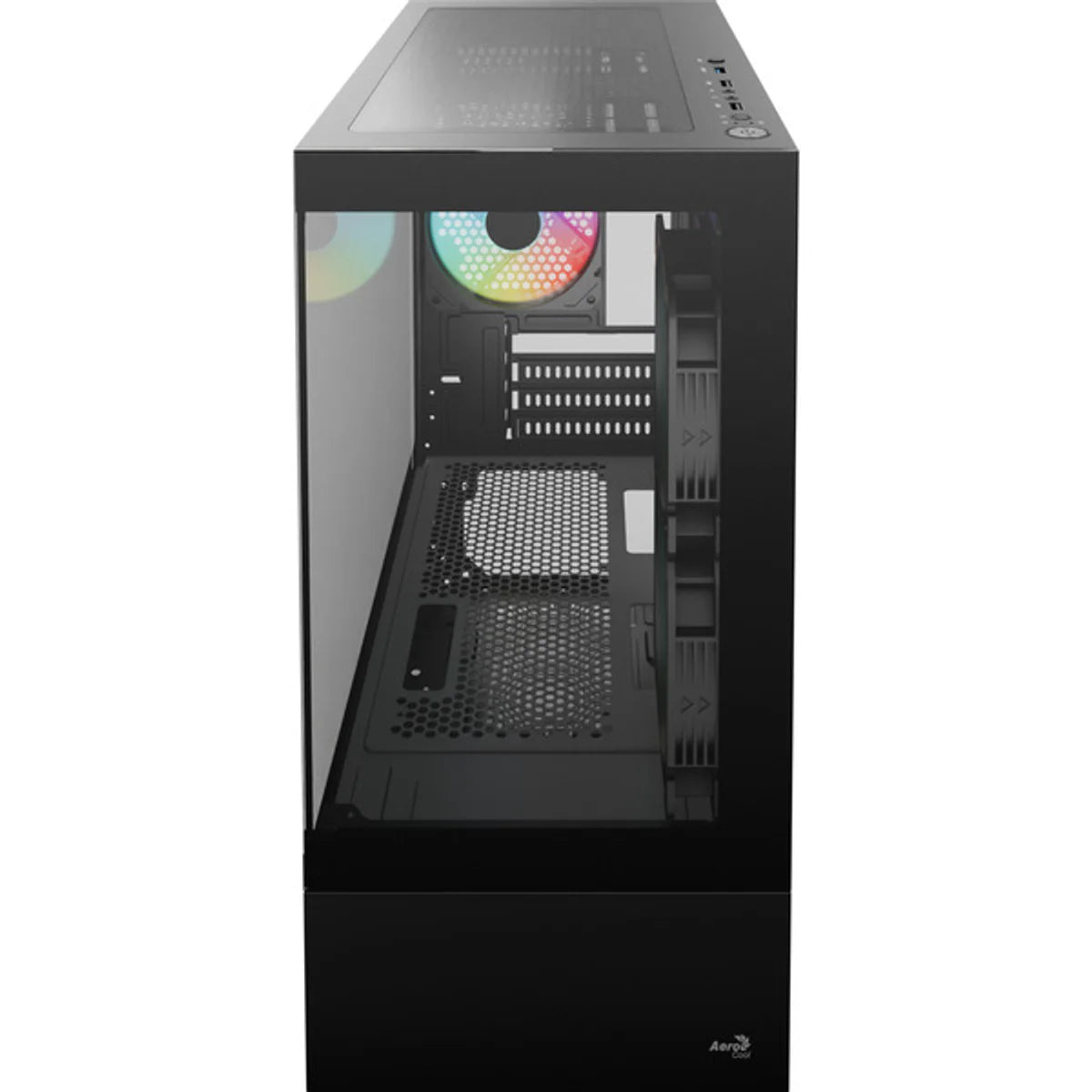Aerocool Viewport Mini-G-BK-v4 ARGB (Noir, double verre trempé) — vue 2