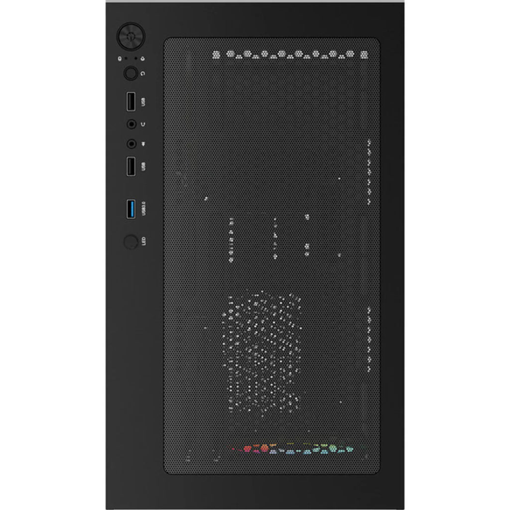 Aerocool Viewport Mini-G-BK-v4 ARGB (Noir, double verre trempé) — vue 6