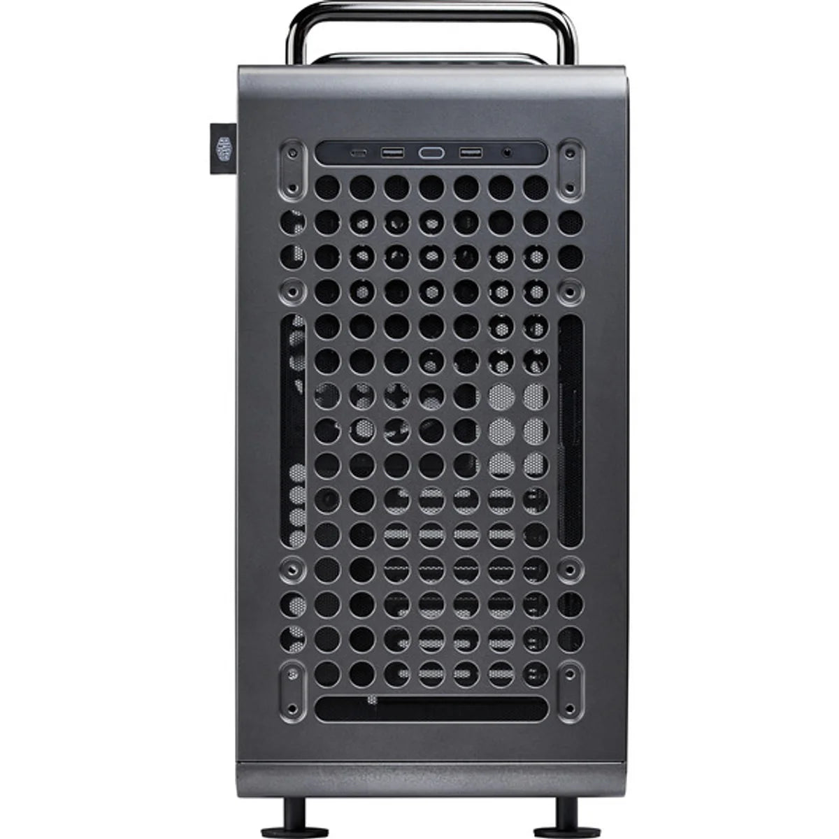 Cooler Master Qube 540 ATX fenêtre en verre — Stardust Iron — vue 2