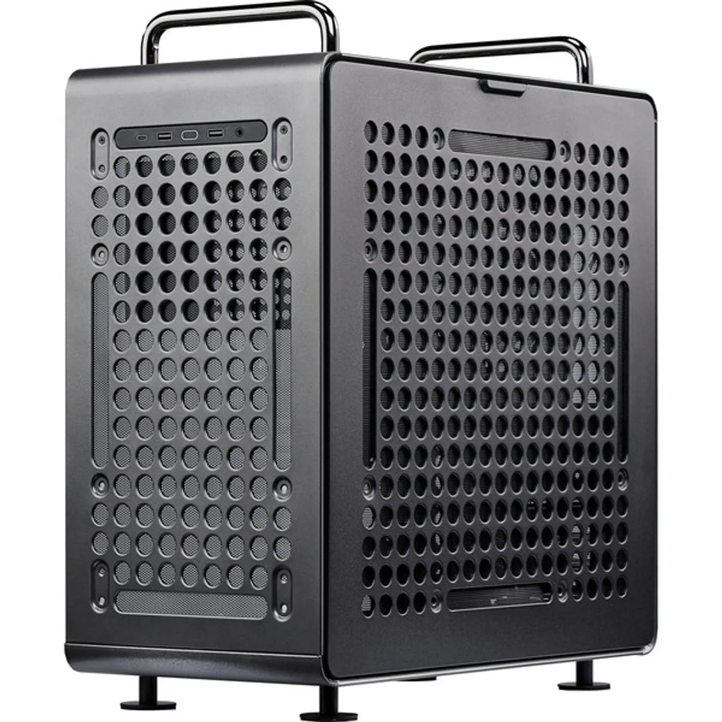 Cooler Master Qube 540 ATX fenêtre en verre — Stardust Iron — vue 3
