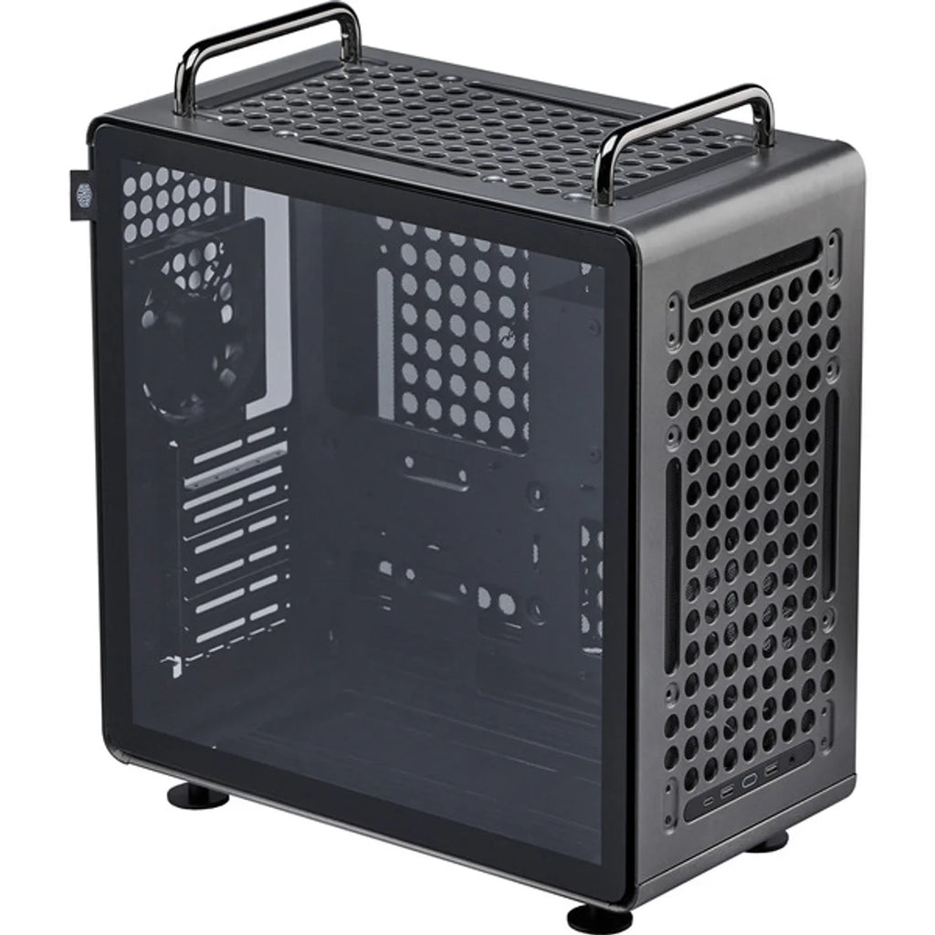 Cooler Master Qube 540 ATX fenêtre en verre — Stardust Iron — vue 7