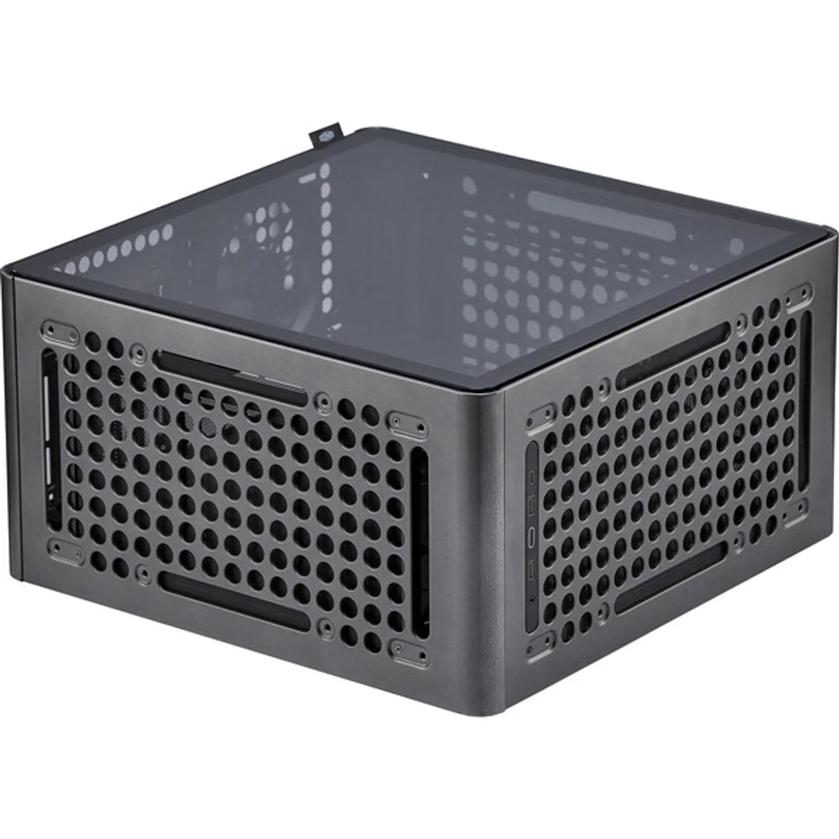 Cooler Master Qube 540 ATX fenêtre en verre — Stardust Iron — vue 8