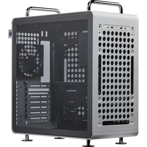 Cooler Master Qube 540 ATX fenêtre en verre — Pierre de lune — vue principale