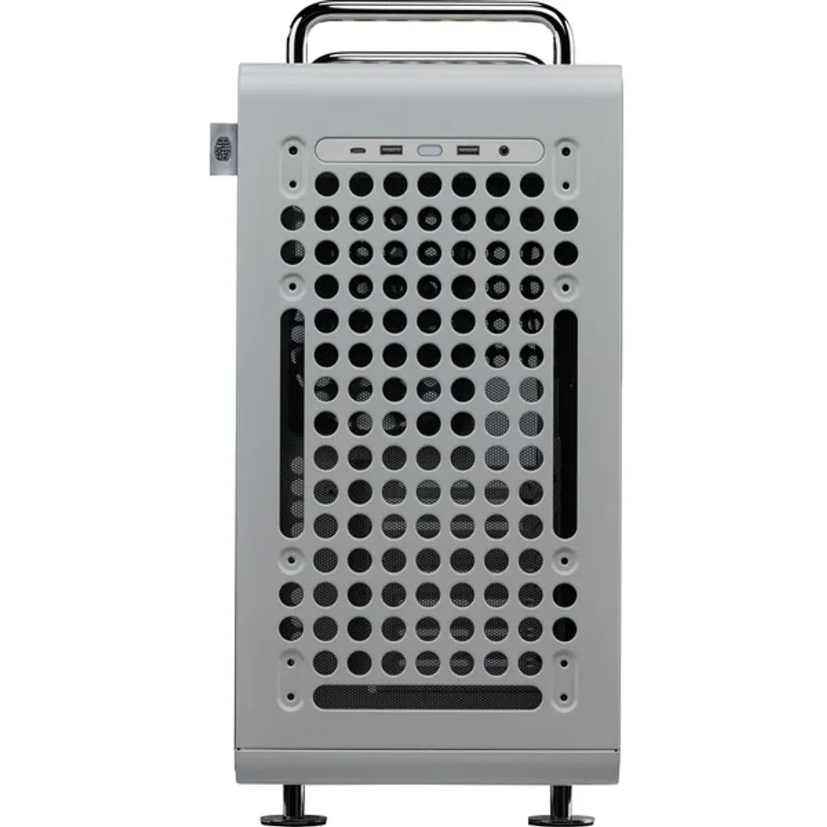 Cooler Master Qube 540 ATX fenêtre en verre — Pierre de lune — vue 2