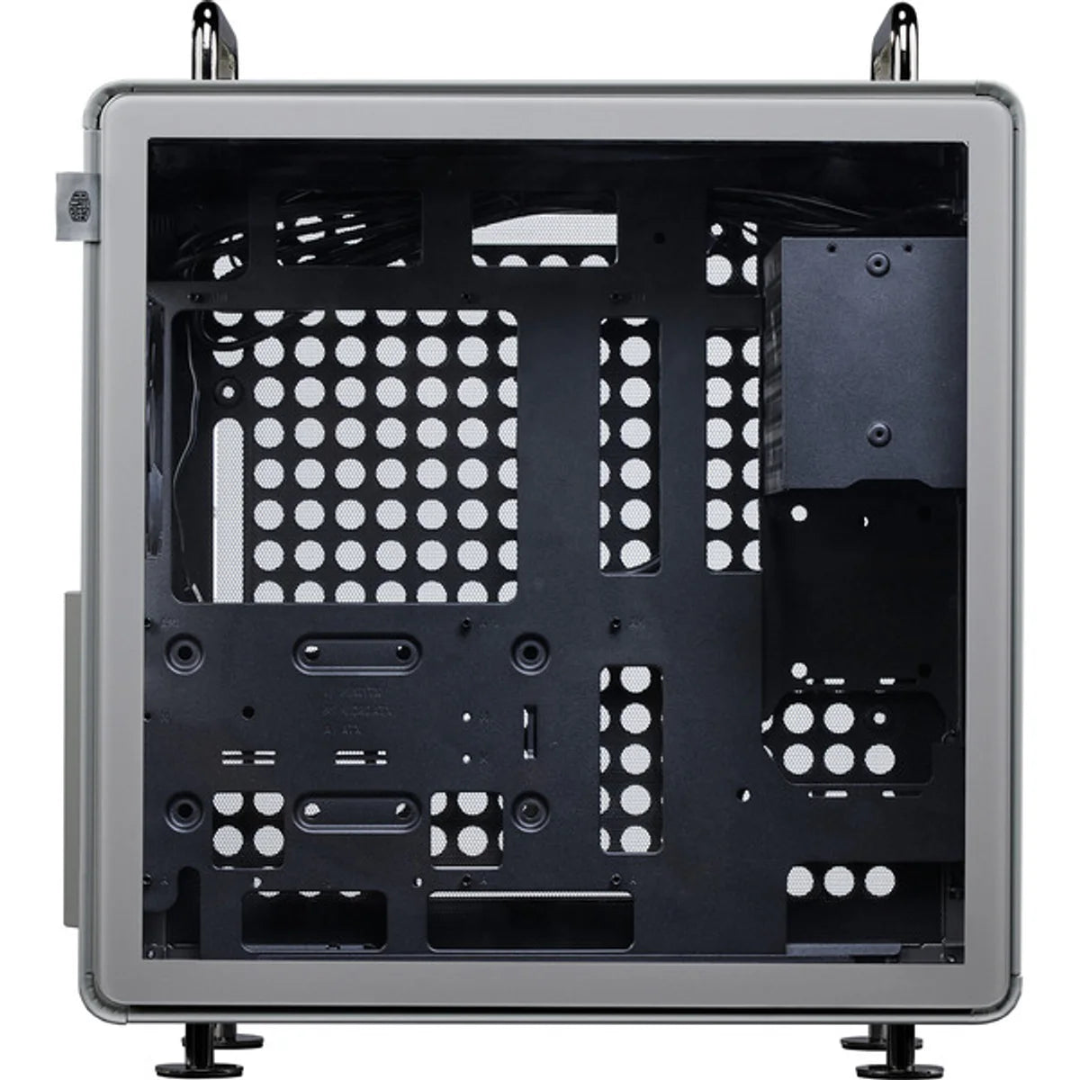 Cooler Master Qube 540 ATX fenêtre en verre — Pierre de lune — vue 4