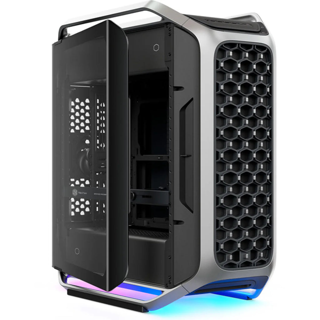 Cooler Master Cosmos Alpha (2025) ATX fenêtre en verre Argent/Noir — vue 4