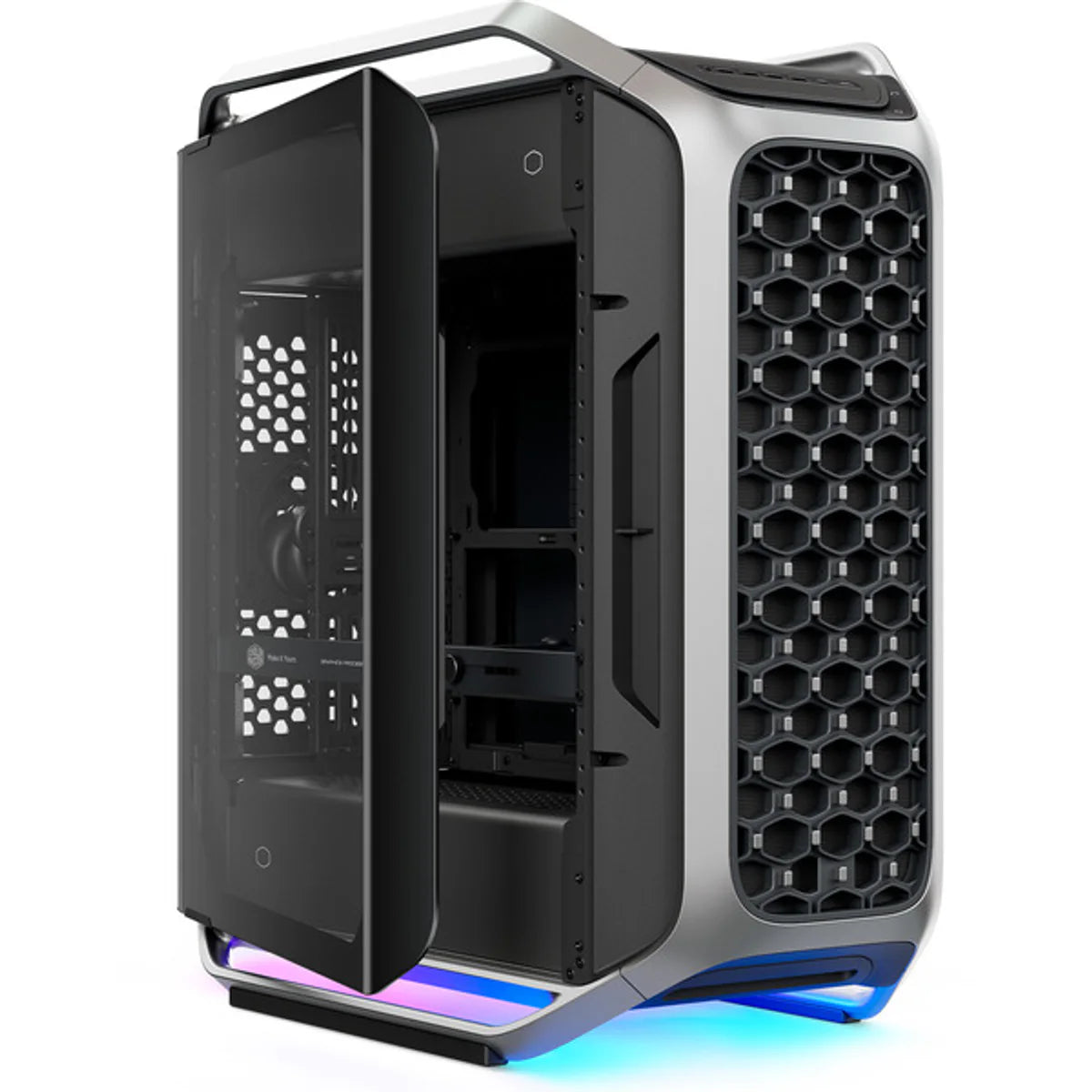 Cooler Master Cosmos Alpha (2025) ATX fenêtre en verre Argent/Noir — vue 4