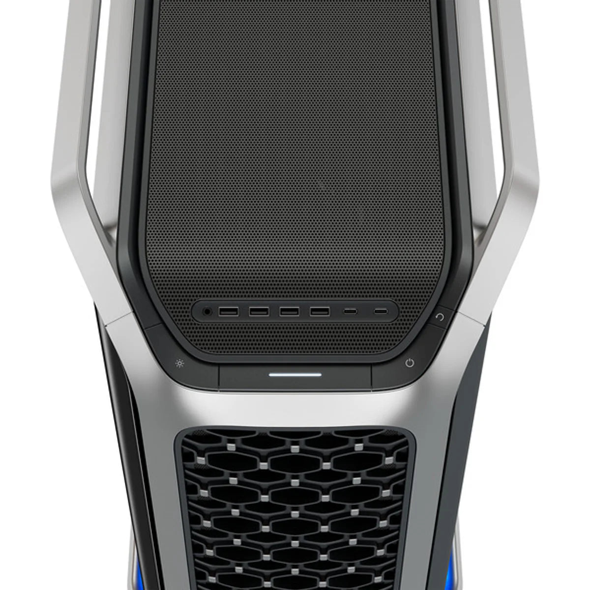 Cooler Master Cosmos Alpha (2025) ATX fenêtre en verre Argent/Noir — vue 11