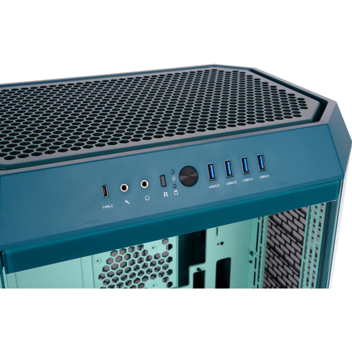Thermaltake The Tower 600 Transformative Teal — vue 11