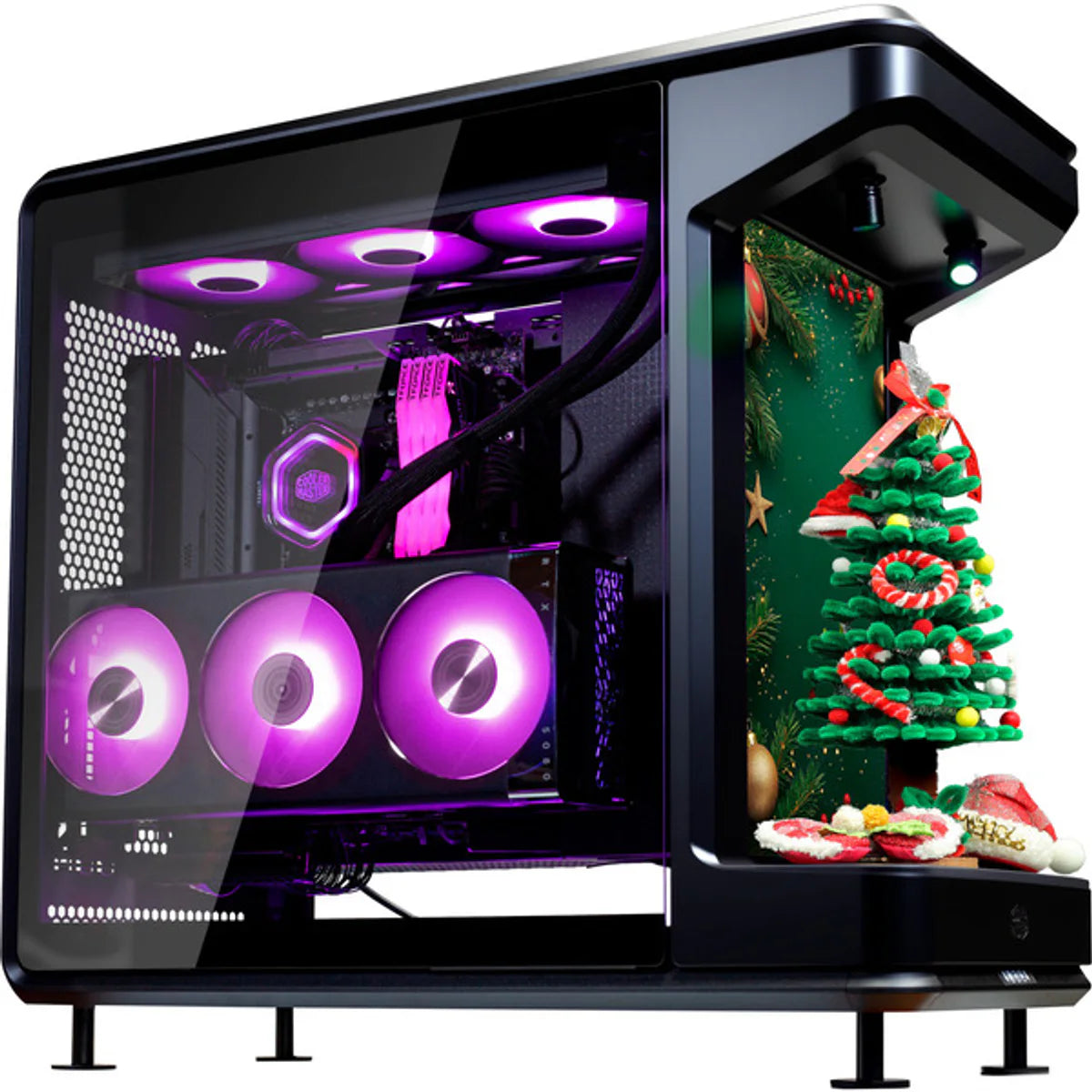 Cooler Master MasterFrame 360 Stage LCD - Noir — vue 4