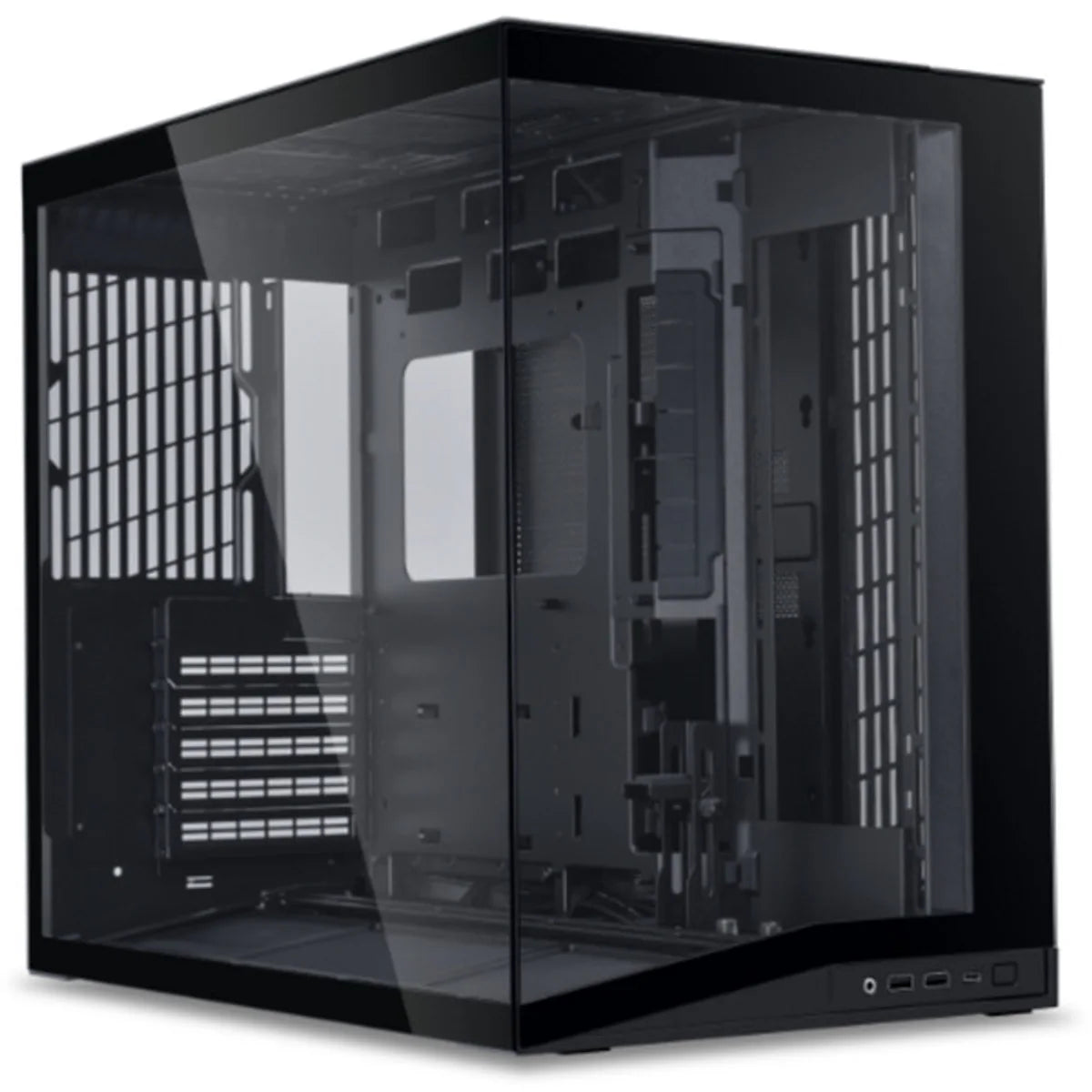 Lian Li O11 Dynamic Mini V2 Flow — Noir — vue 3