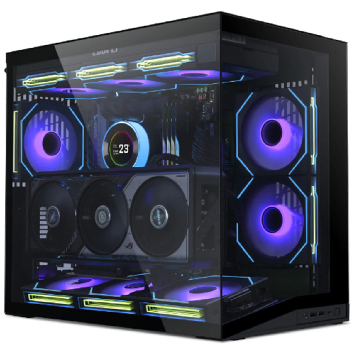 Lian Li O11 Dynamic Mini V2 Flow — Noir — vue 7