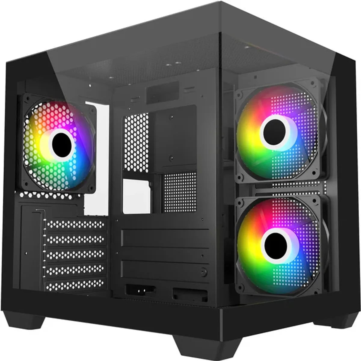 FSP Fortron S140-BA (Noir, double verre trempé) — vue principale