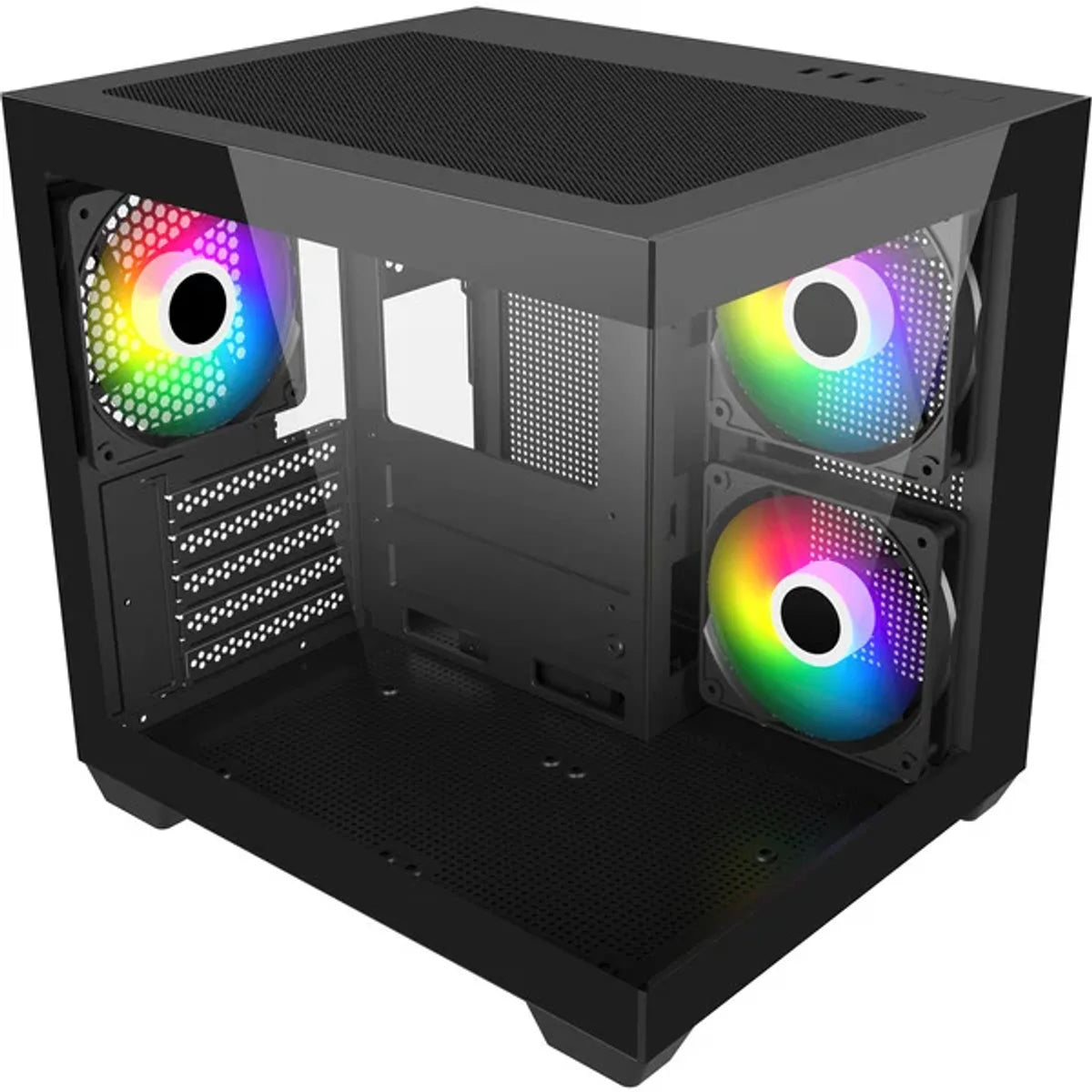 FSP Fortron S140-BA (Noir, double verre trempé) — vue 2
