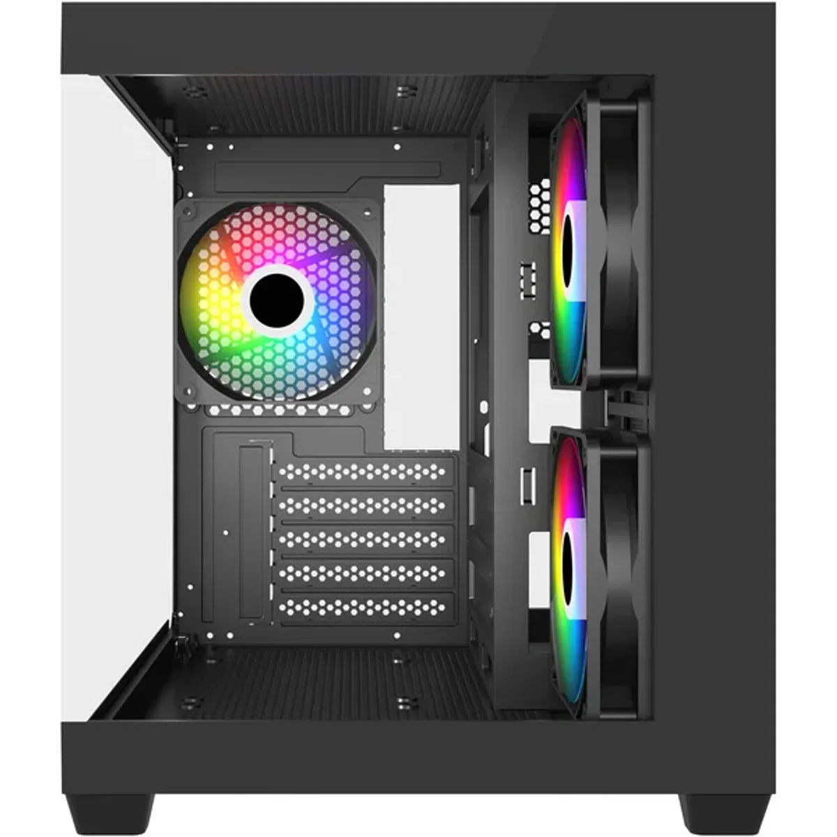 FSP Fortron S140-BA (Noir, double verre trempé) — vue 3