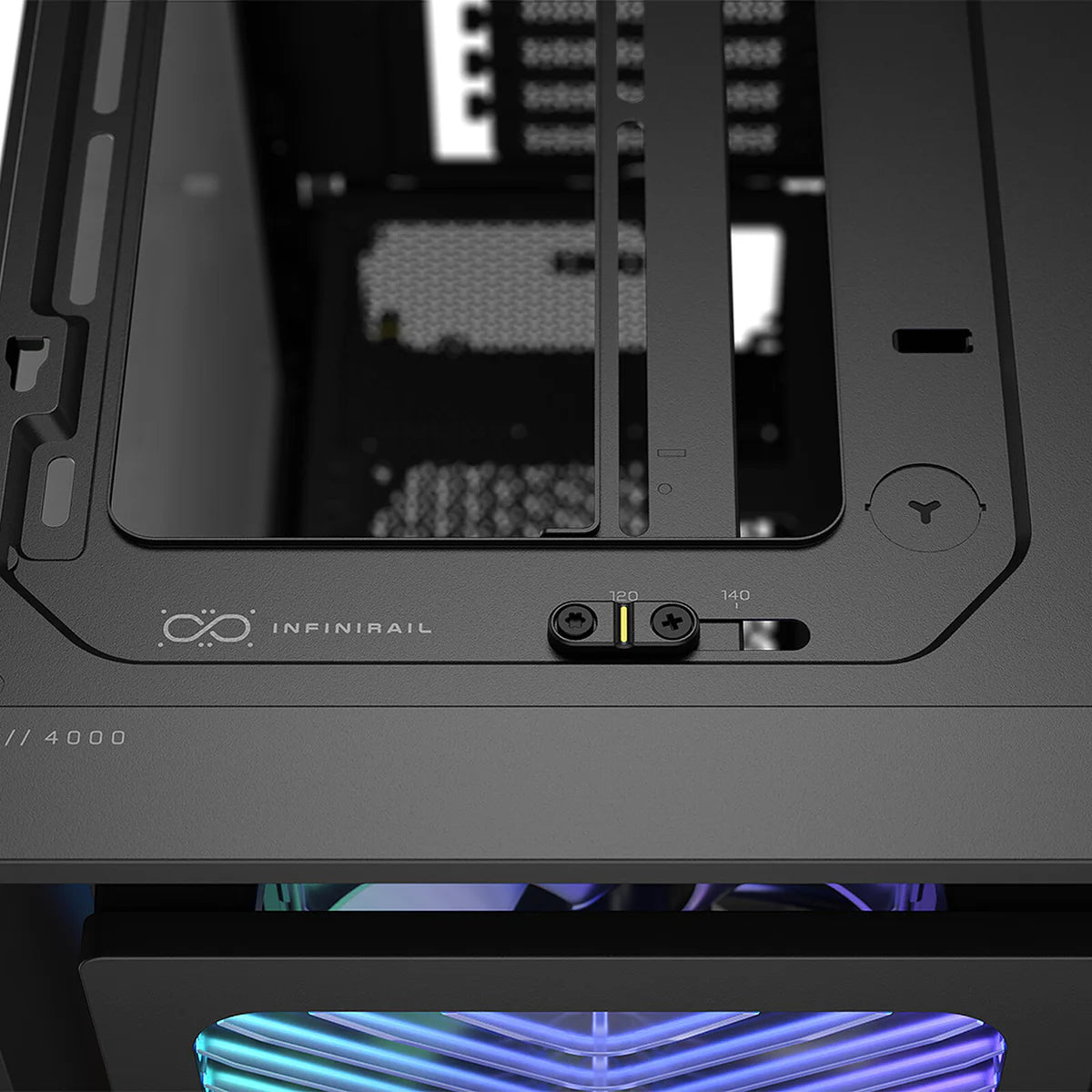 Corsair Frame 4000X RS Moyen Tour - Noir — vue 4