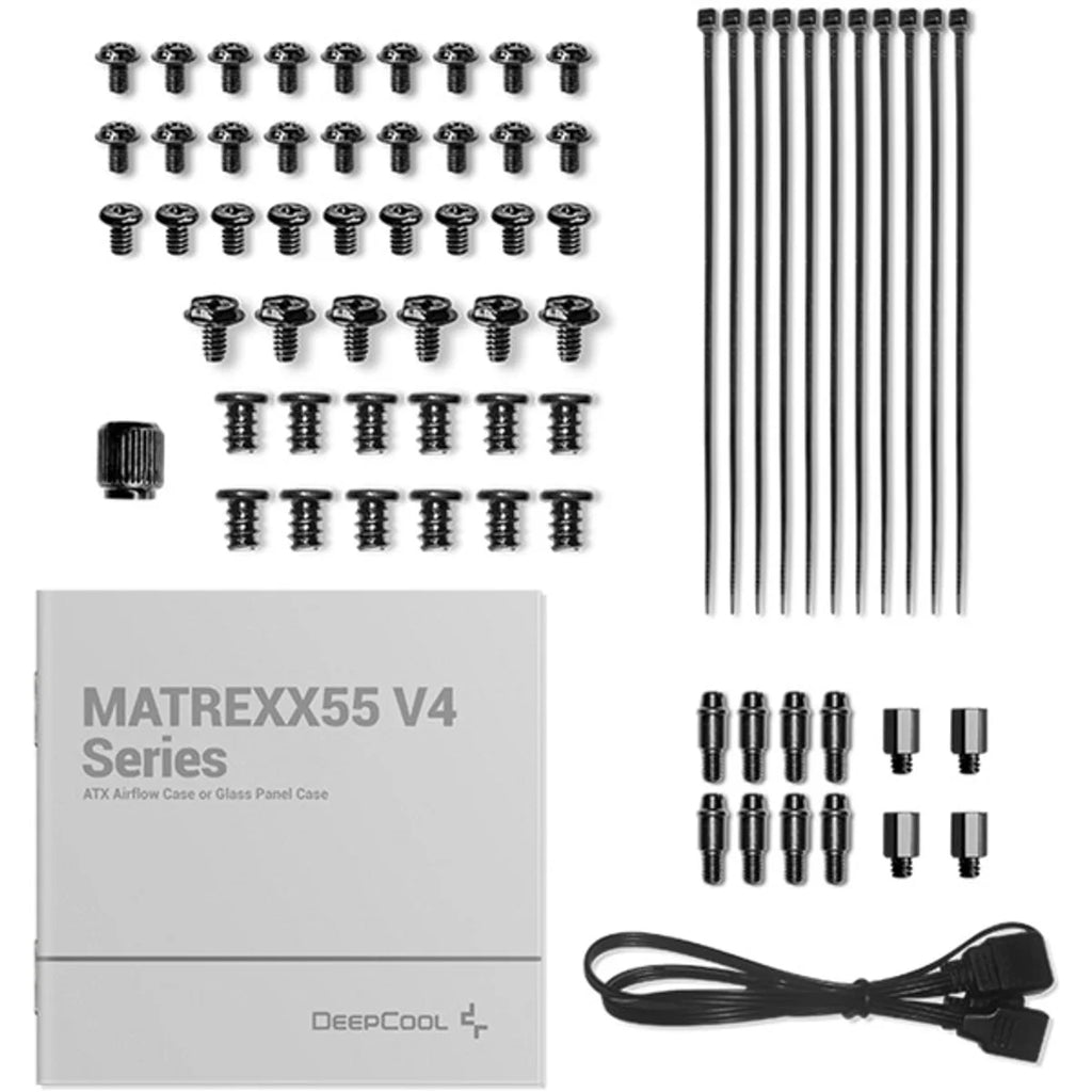 Deepcool MATREXX 55 V4 C (Noir, verre trempé) — vue 11