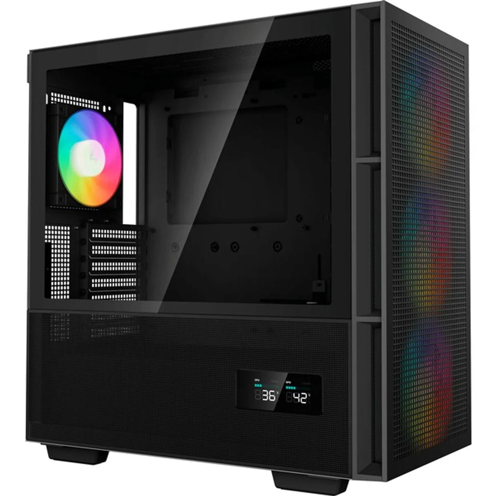 DeepCool CH560 Digital Noir verre trempé — vue principale
