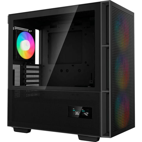 DeepCool CH560 Digital Noir verre trempé — vue principale