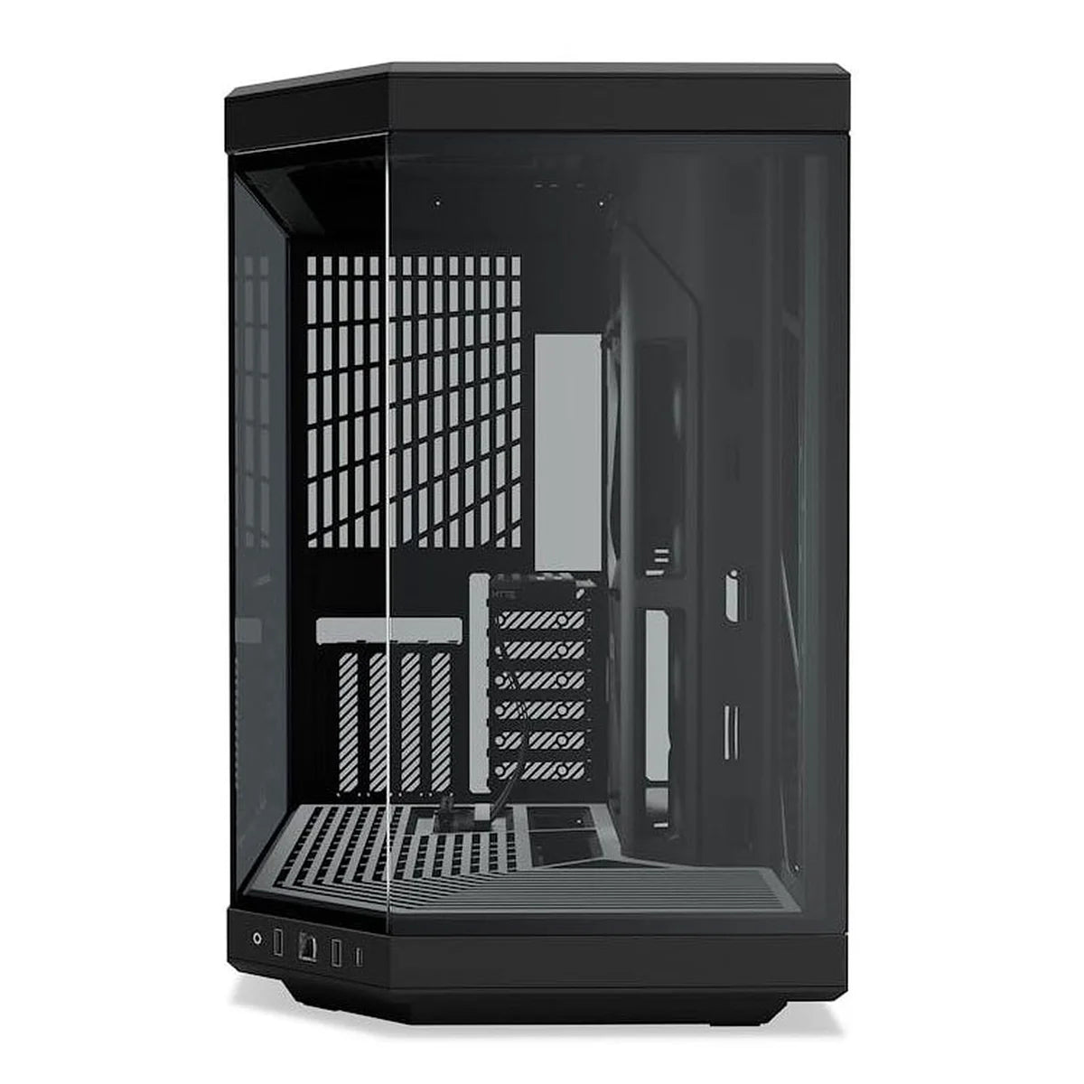 HYTE Y70 Noir verre trempé — vue 2