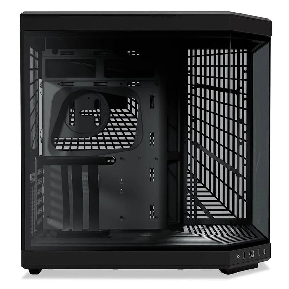 HYTE Y70 Noir verre trempé — vue 3