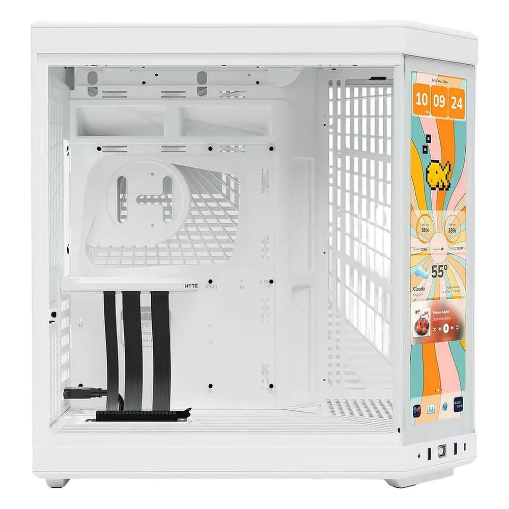 Hyte Y70 Touch Infinite - Blanc — vue 3