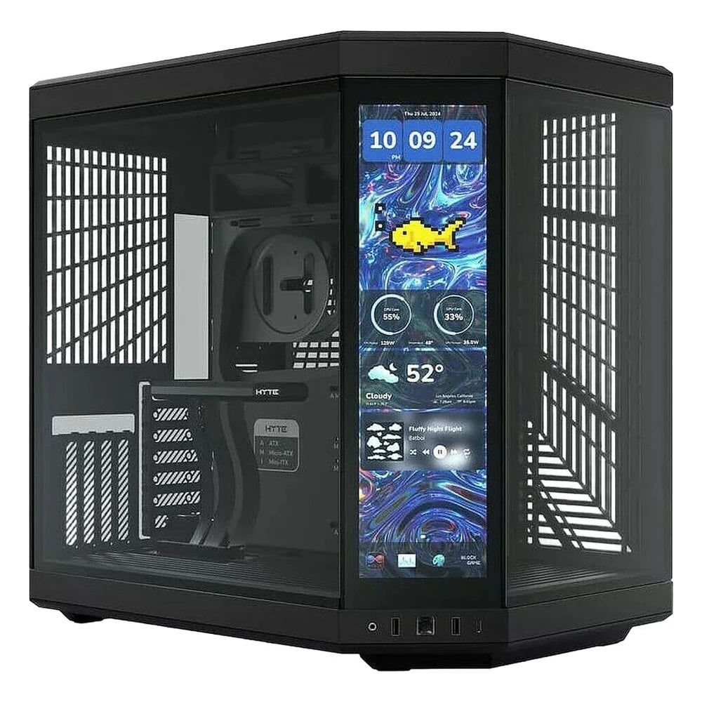 Hyte Y70 Touch Infinite - Noir — vue principale