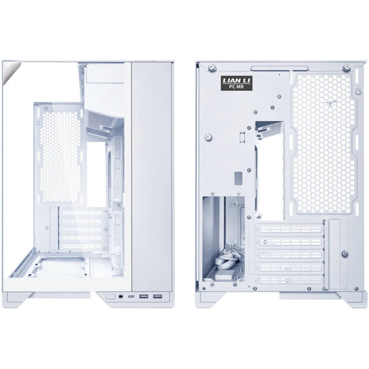 Lian Li O11 Vision-M Micro-ATX, verre trempé - Blanc — vue 3