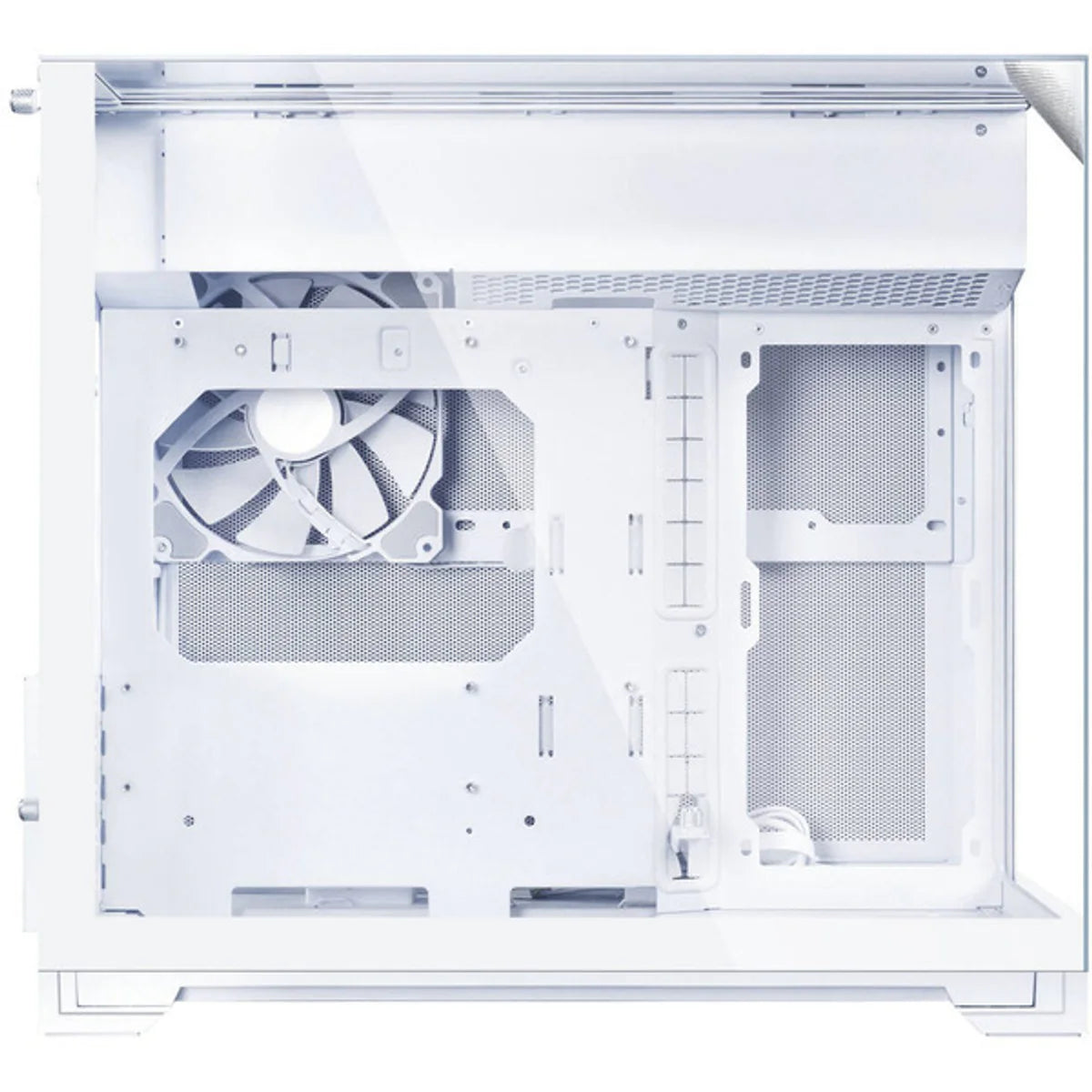 Lian Li O11 Vision-M Micro-ATX, verre trempé - Blanc — vue 5