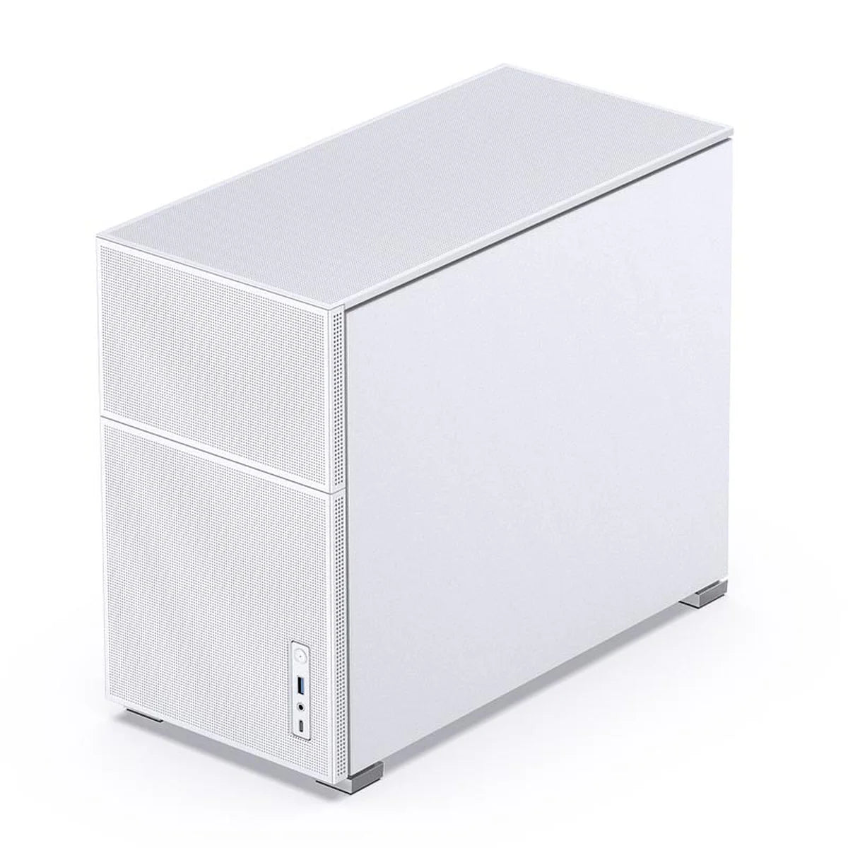 Jonsbo D31 MESH Micro-ATX, verre trempé - Blanc — vue 3