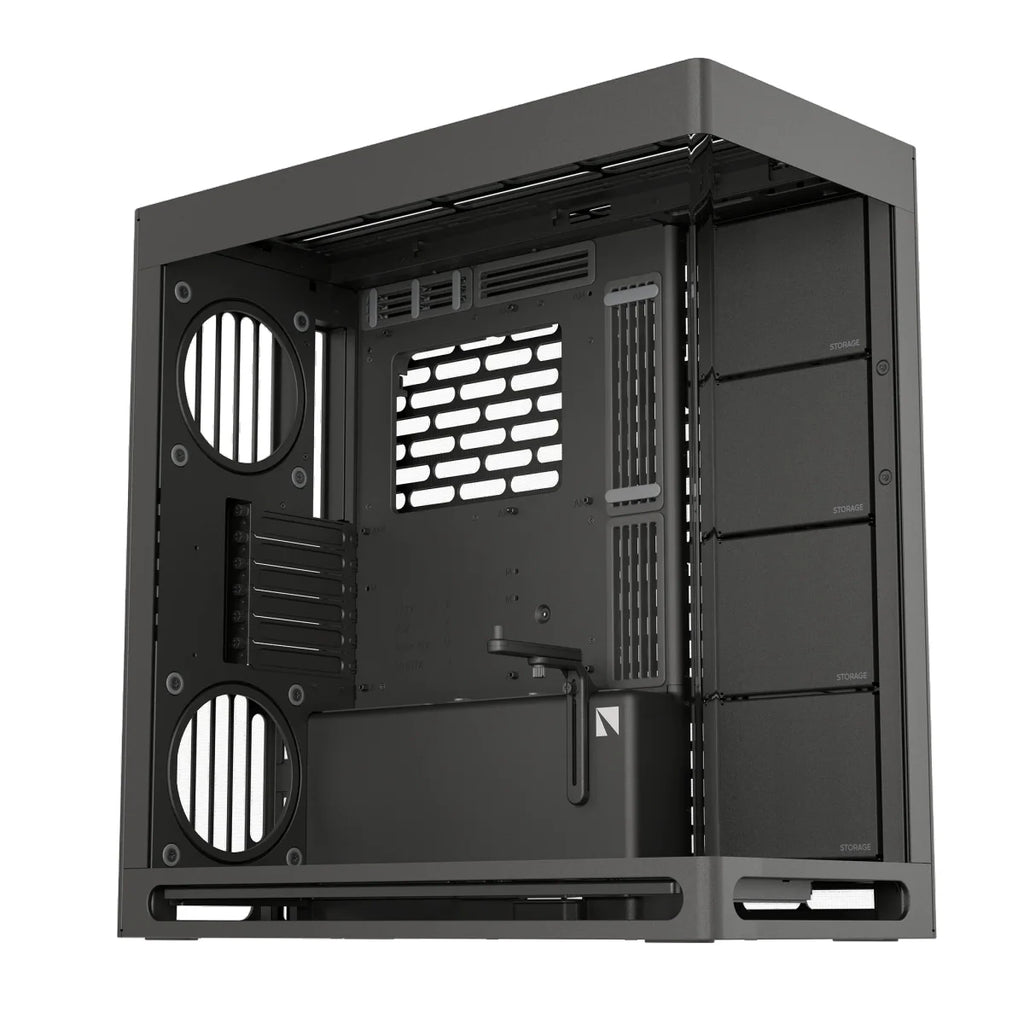 HAVN HS 420 Moyen Tour, E-ATX, verre trempé - Blanc — vue principale