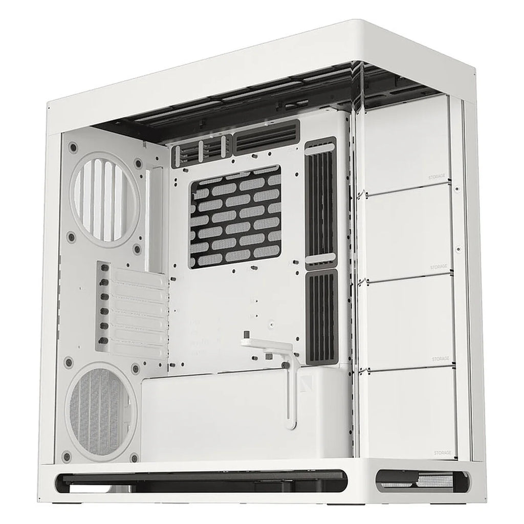 HAVN HS 420 Moyen Tour, E-ATX, verre trempé - Blanc — vue 2
