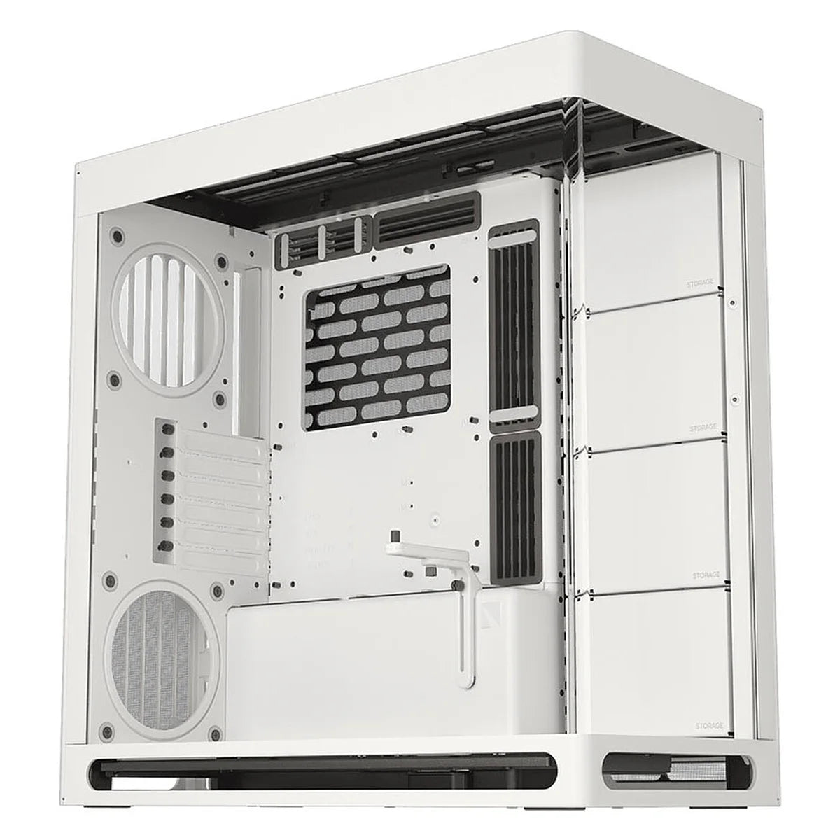 HAVN HS 420 Moyen Tour, E-ATX, verre trempé - Blanc — vue 2