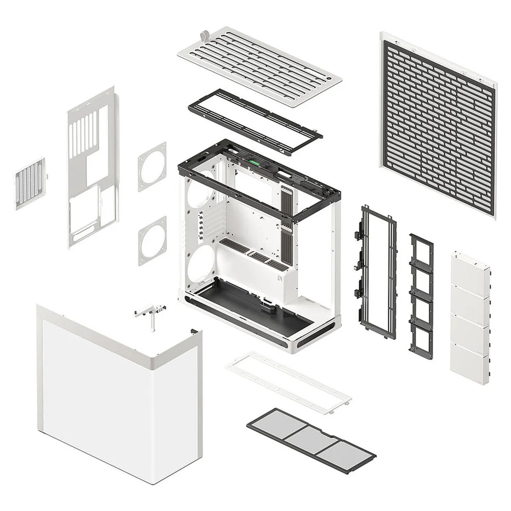HAVN HS 420 Moyen Tour, E-ATX, verre trempé - Blanc — vue 6