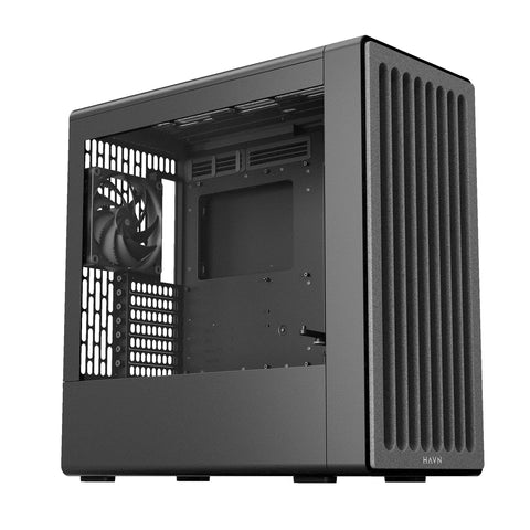 HAVN BF 360 Flow Moyen Tour, E-ATX, verre trempé - Blanc — vue principale