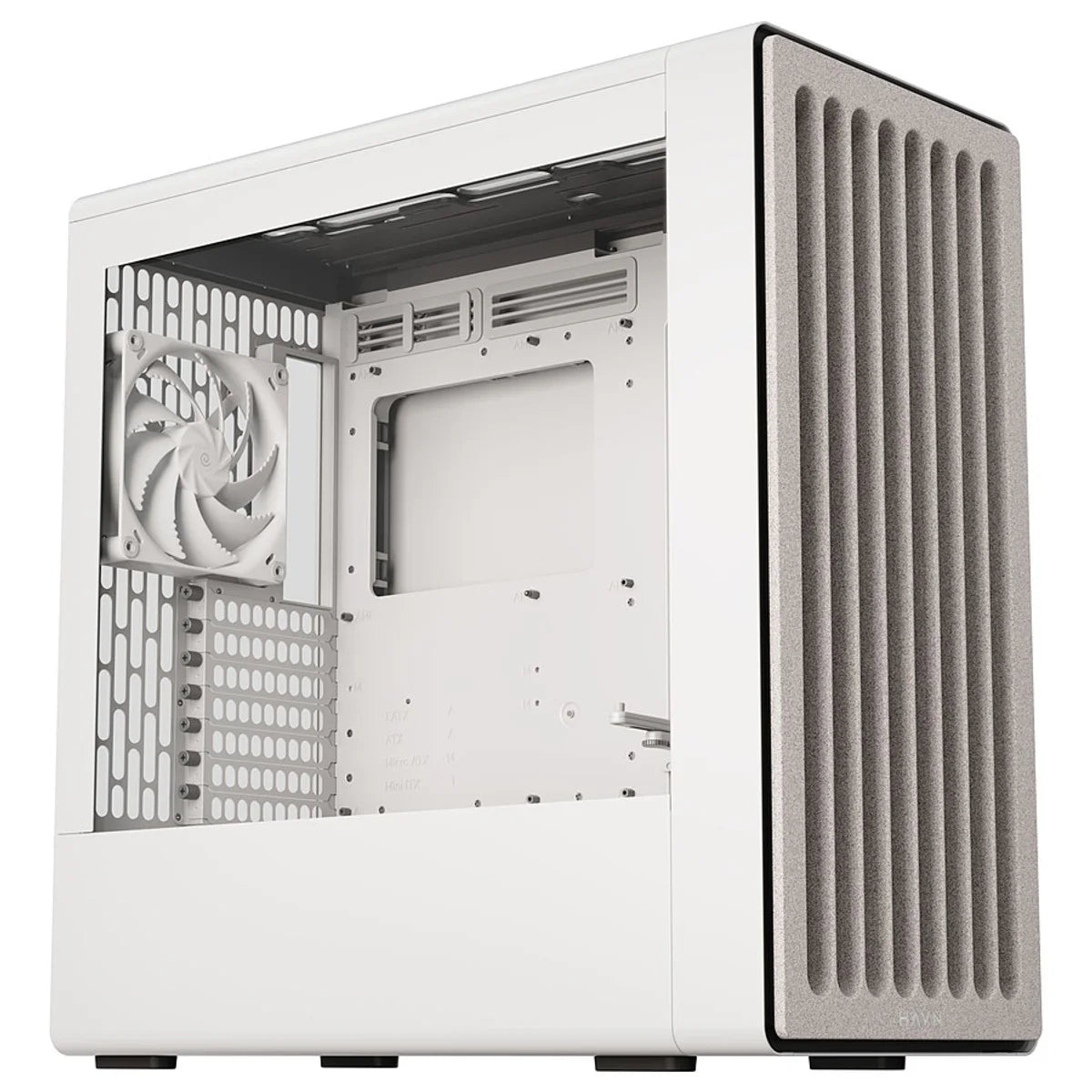 HAVN BF 360 Flow Moyen Tour, E-ATX, verre trempé - Blanc — vue 2
