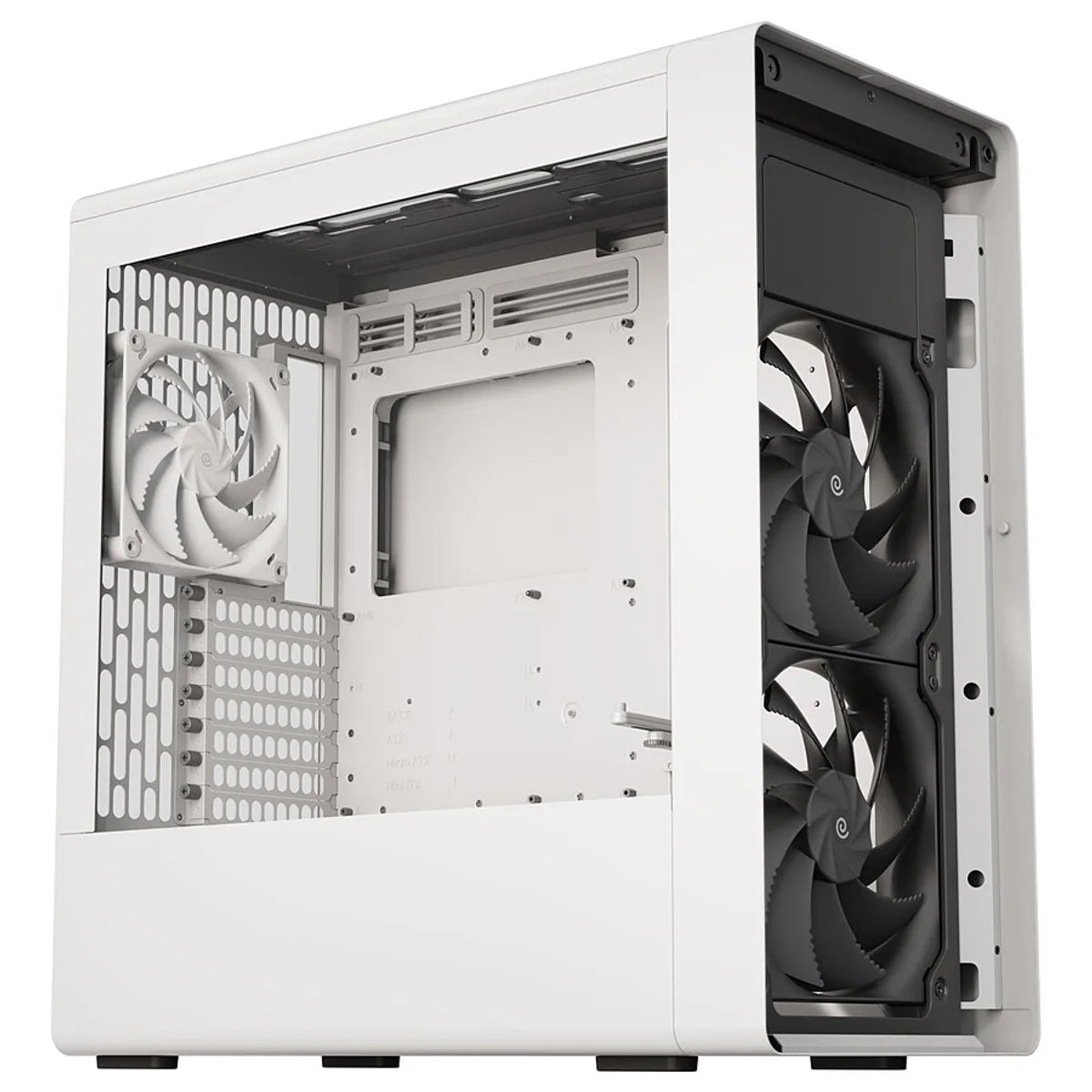 HAVN BF 360 Flow Moyen Tour, E-ATX, verre trempé - Blanc — vue 3