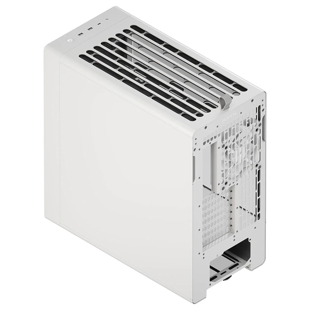 HAVN BF 360 Flow Moyen Tour, E-ATX, verre trempé - Blanc — vue 7