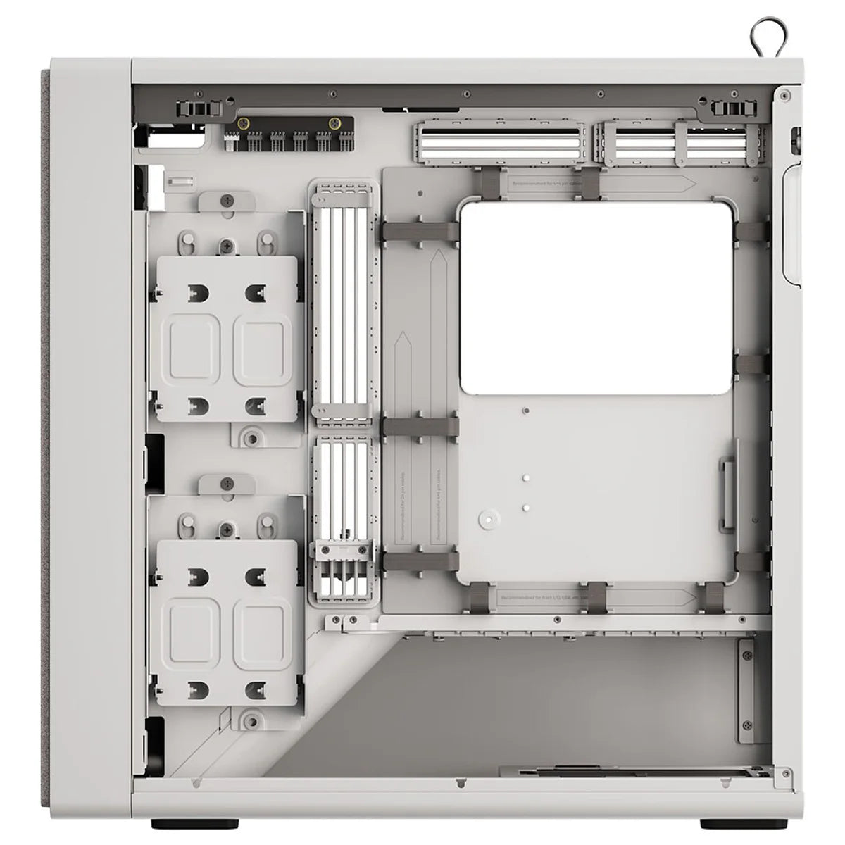 HAVN BF 360 Flow Moyen Tour, E-ATX, verre trempé - Blanc — vue 11