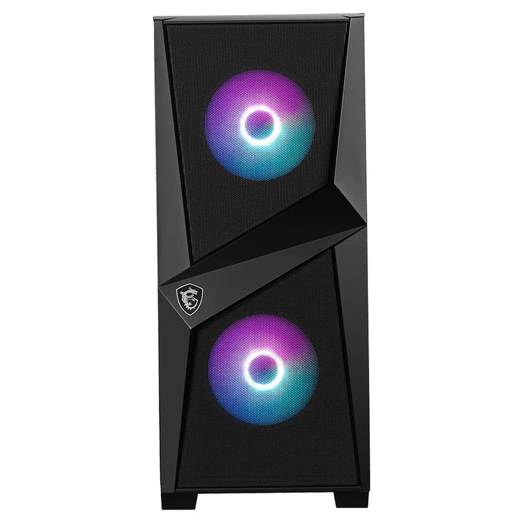 MSI MAG FORGE 100R | Noir. window. RGB — vue 2