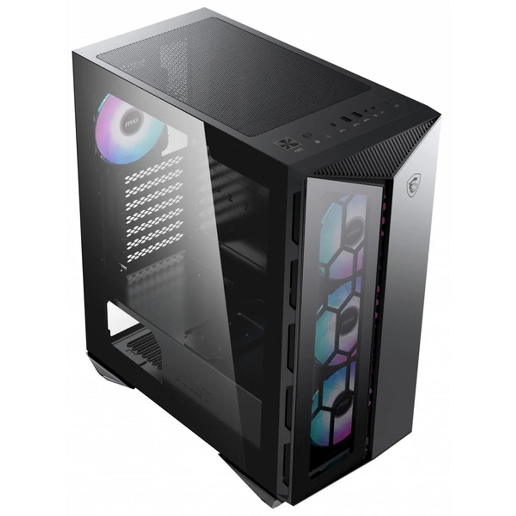 MSI MPG GUNGNIR 110R | Noir. window. RGB — vue 3
