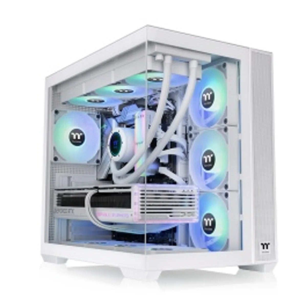Thermaltake View 380 TG ARGB — Blanc — vue principale