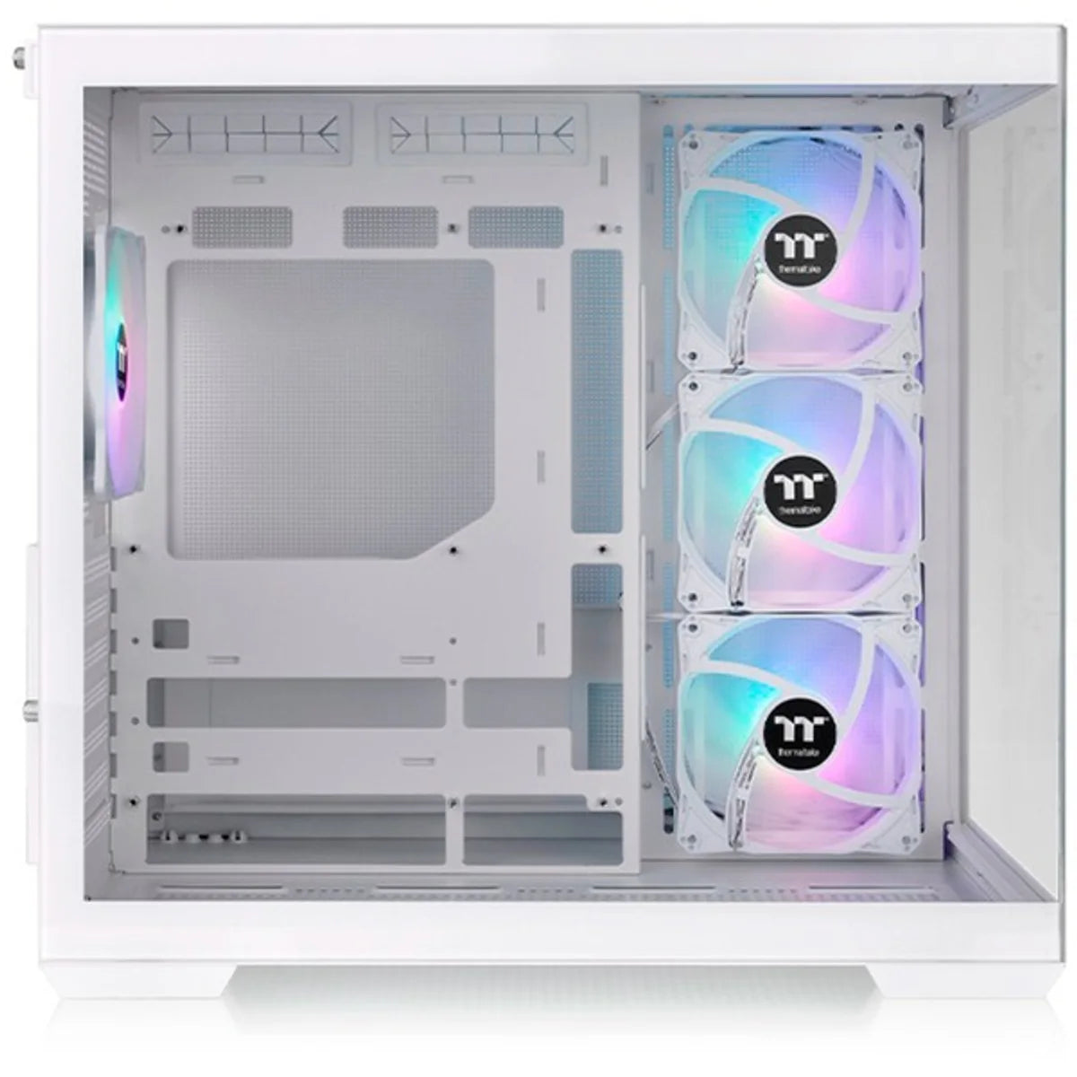 Thermaltake View 380 TG ARGB — Blanc — vue 3