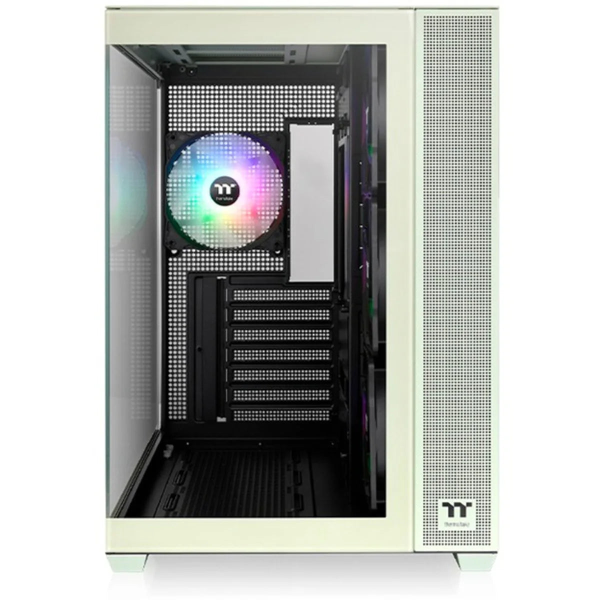Thermaltake View 380 TG ARGB — Vert matcha — vue 3