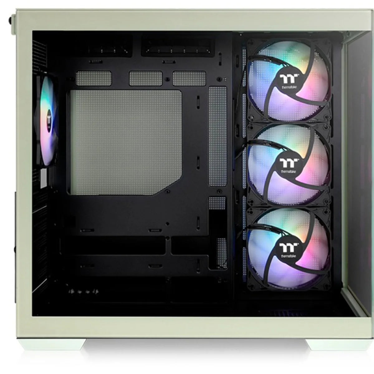 Thermaltake View 380 TG ARGB — Vert matcha — vue 4