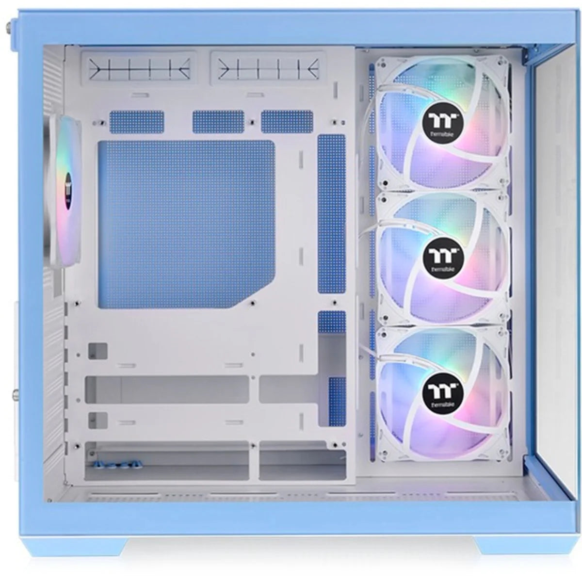 Thermaltake View 380 TG ARGB — Bleu hortensia — vue 4