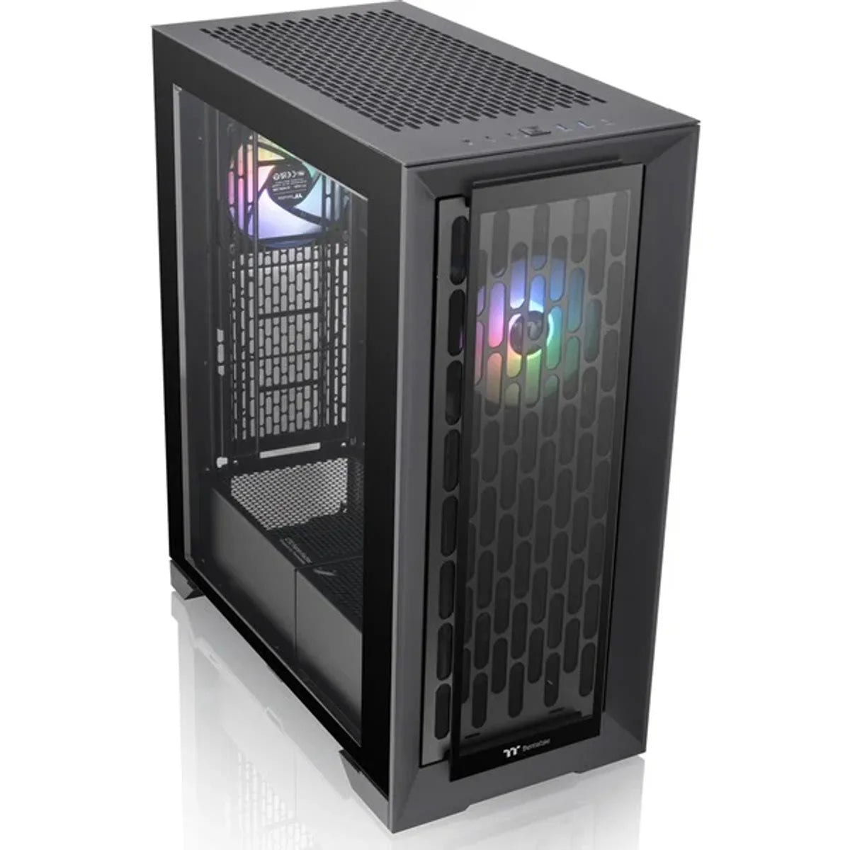 Thermaltake CTE T500 TG ARGB — Noir — vue 3